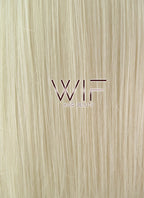 24" Straight Light Blonde Lace Front Synthetic Wig LF010