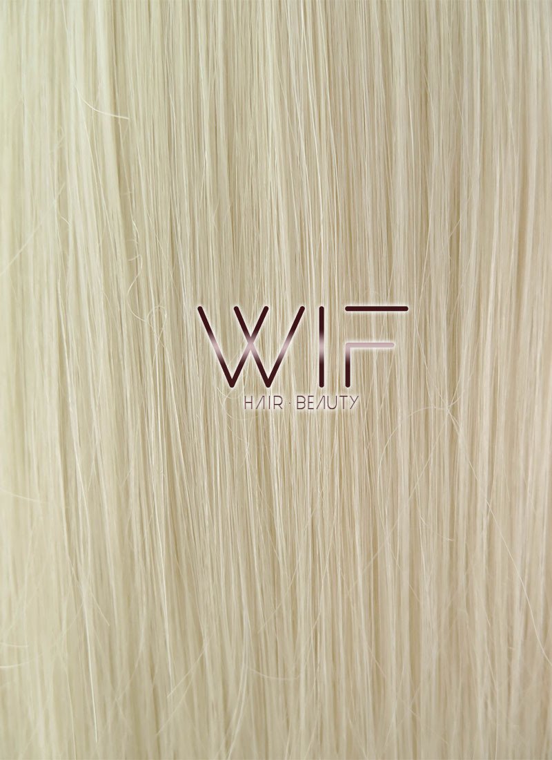 24" Straight Light Blonde Lace Front Synthetic Wig LF010