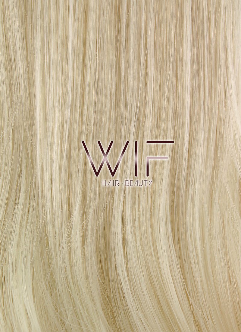 26" Wavy Light Blonde Lace Front Synthetic Wig LF073