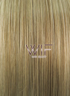 24" Long Straight Mixed Blonde Lace Front Synthetic Hair Wig LF1234