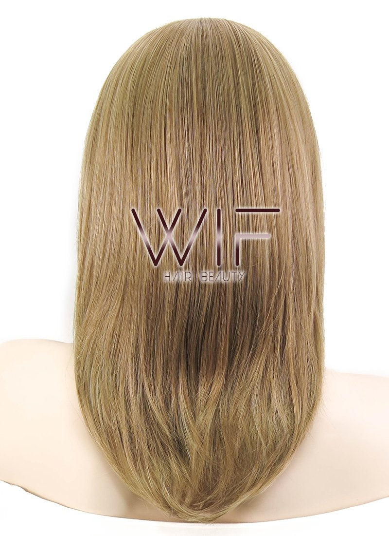 14" Straight Blonde Lace Front Synthetic Wig LF1236