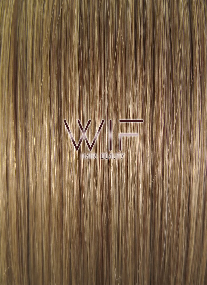 14" Straight Blonde Lace Front Synthetic Wig LF1236