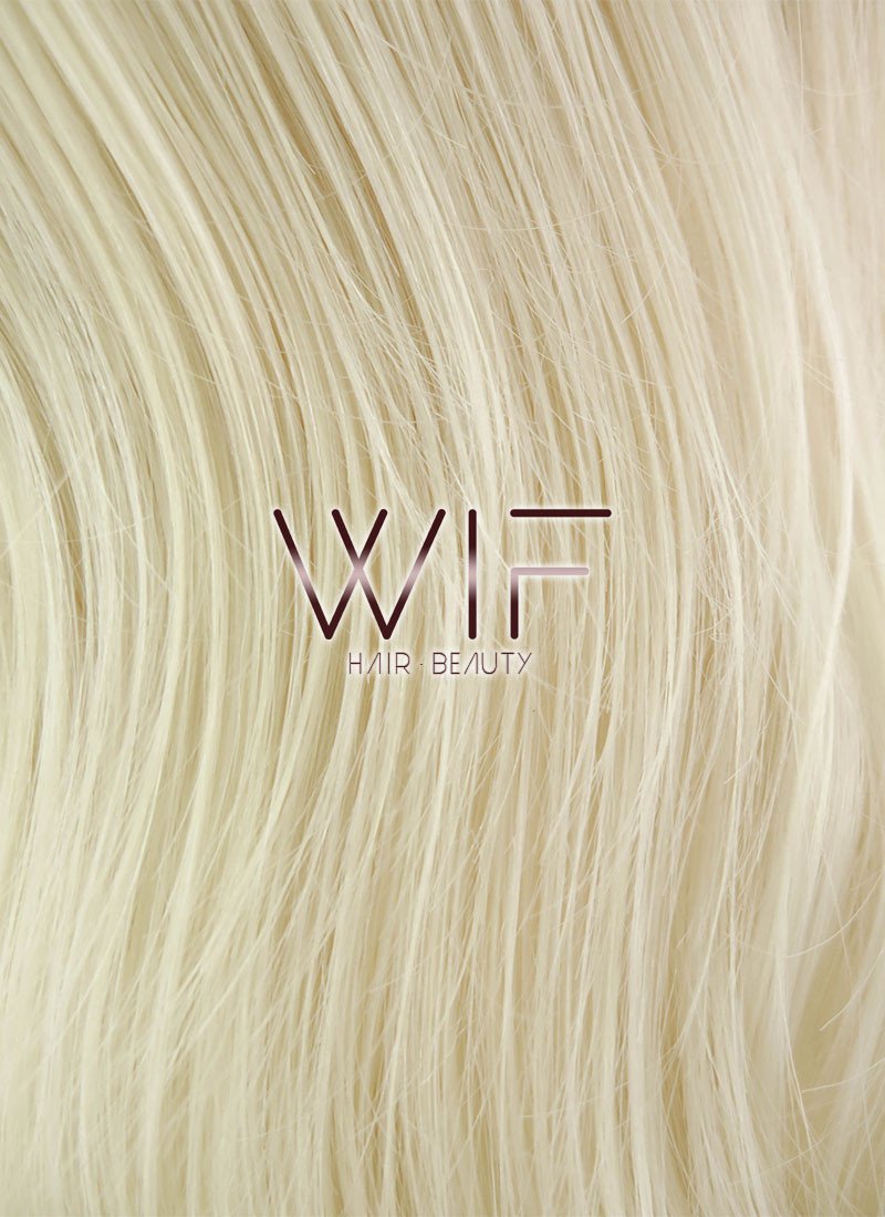 26" Wavy Mixed Light Blonde Lace Front Synthetic Wig LF148