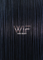 12" Straight Dark Blue Lace Front Synthetic Wig LF1615