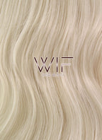 14" Wavy Light Blonde Lace Front Synthetic Wig LF1621