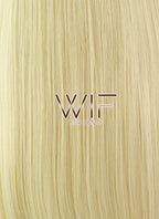 14" Straight Light Blonde Lace Front Synthetic Wig LF1626