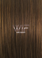 20" Straight Brown Lace Front Synthetic Wig LF1627