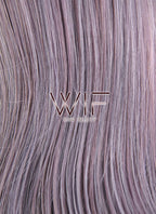 24" Wavy Ash Purple Mixed Pink With Dark Roots Lace Front Synthetic Wig LF1629