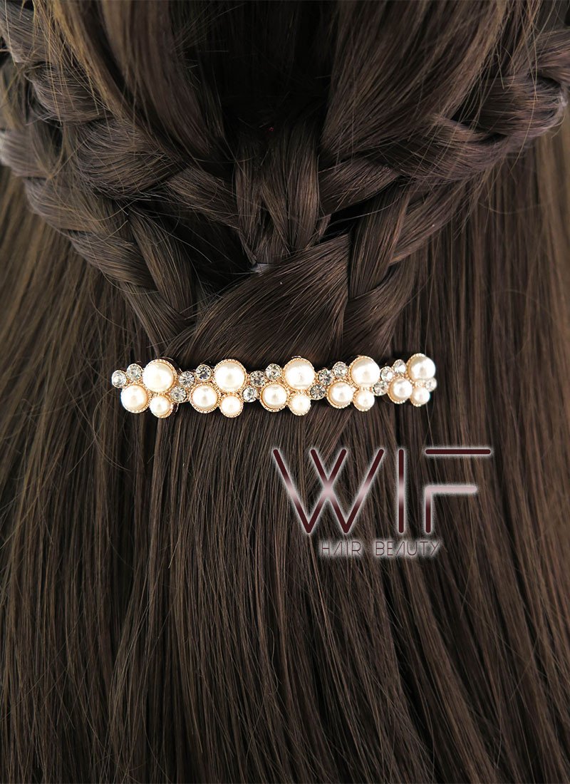 24" Dark Brown Braided Lace Front Synthetic Wig LF2033
