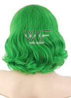 11" Wavy Green Lace Front Synthetic Wig LF315