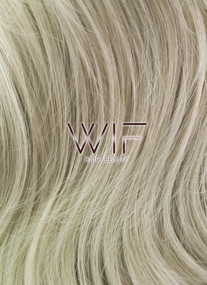 26" Wavy Ash Blonde Lace Front Synthetic Wig LF364