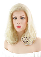 16" Wavy Blonde Lace Front Synthetic Wig LF367