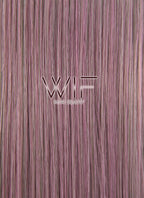 24" Straight Ash Purple With Dark Roots Lace Front Synthetic Wig LF425