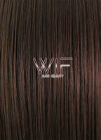 12" Straight Brown Lace Front Synthetic Wig LF436
