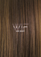 17" Straight Mixed Brown Lace Front Synthetic Wig LF470