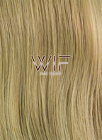 28" Wavy Mixed Blonde Lace Front Synthetic Wig LF633