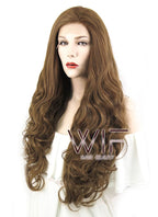 28" Wavy Brown Lace Front Synthetic Wig LF667J