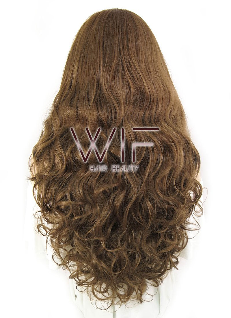 28" Wavy Brown Lace Front Synthetic Wig LF667J