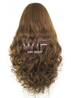 28" Wavy Brown Lace Front Synthetic Wig LF667J