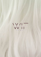 28" Wavy White Lace Front Synthetic Wig LF686C