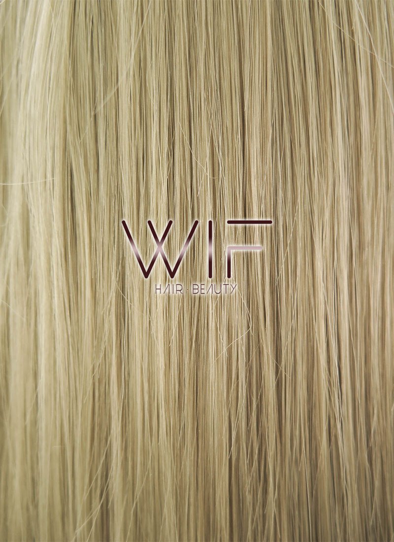 18" Straight Blonde Lace Front Synthetic Wig LF769A