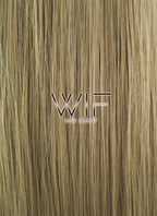 28" Straight Two Tone Brown Lace Front Synthetic Wig LF796