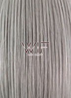 12" Straight Grey Lace Front Synthetic Wig LF837B