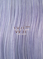 28" Straight Purple Lace Front Synthetic Wig LF841