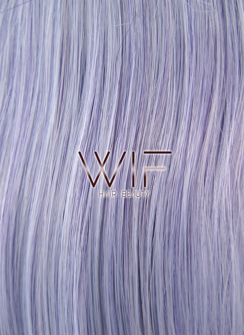 28" Straight Purple Lace Front Synthetic Wig LF841