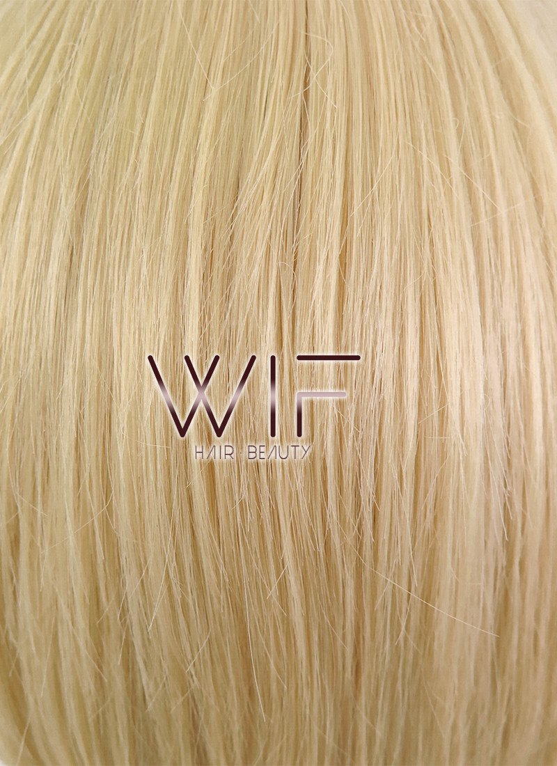 9" Straight Blonde Synthetic Wig LG11