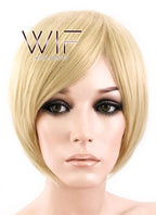 9" Straight Blonde Synthetic Wig LG11