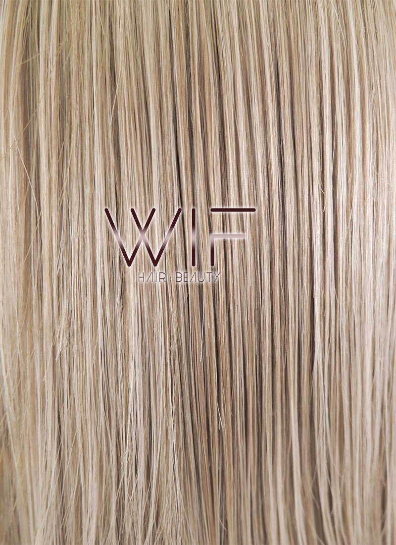 22" Straight Mixed Blonde Synthetic Wig LM04