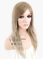 22" Straight Mixed Blonde Synthetic Wig LM04
