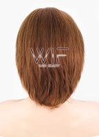 12" Straight Chestnut Brown Synthetic Wig LQ114
