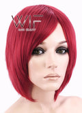 12" Straight Red Synthetic Wig LQ148