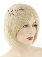 12" Short Layered Blonde Fashion Synthetic Hair Wig LQ14