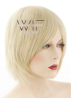 12" Short Layered Blonde Fashion Synthetic Hair Wig LQ14