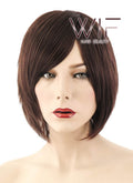 12" Straight Brown Synthetic Wig LQ152