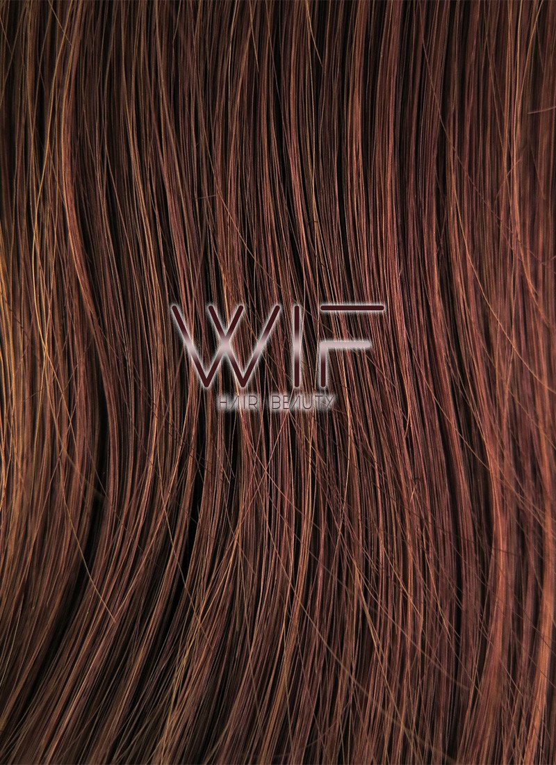 30" Wavy Chestnut Brown Synthetic Wig MB86