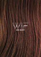 30" Wavy Chestnut Brown Synthetic Wig MB86