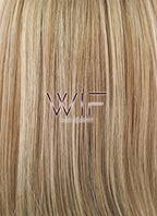 21" Straight Mixed Blonde Zig Zag Parting Synthetic Wig NW002