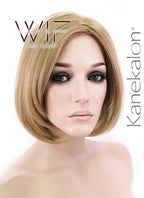 12" Straight Golden Blonde Synthetic Wig NW006