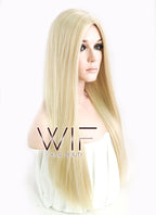 24" Straight Mixed Blonde Synthetic Wig NW007
