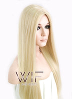 24" Straight Mixed Blonde Synthetic Wig NW007