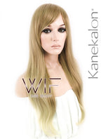 24" Wavy Mixed Blonde Synthetic Wig NW009