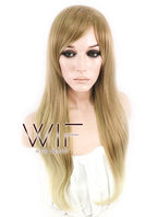 24" Wavy Mixed Blonde Synthetic Wig NW009