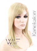 18" Straight Mixed Light Golden Blonde Synthetic Wig NW013