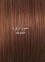 23" Straight Mixed Brown Synthetic Wig NW042