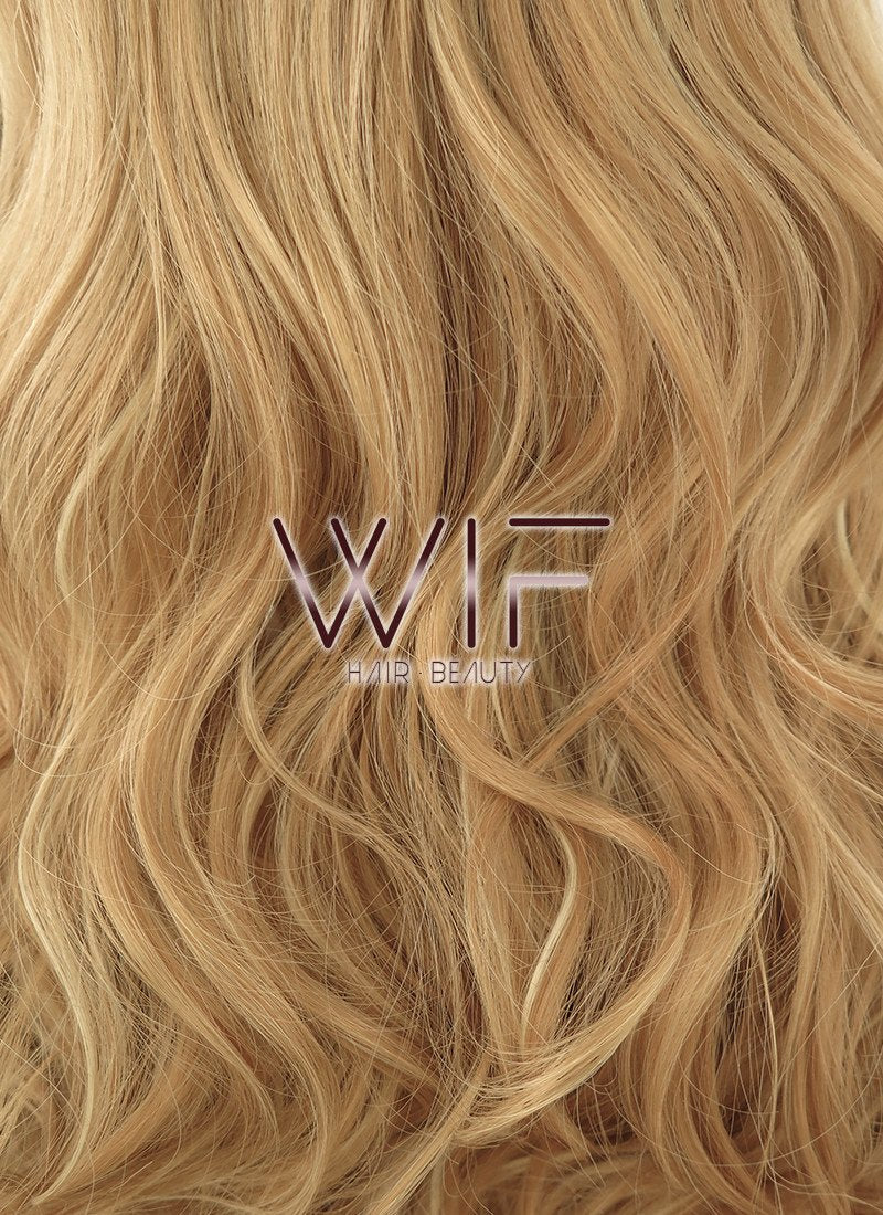 20" Wavy Mixed Blonde Synthetic Wig NW064