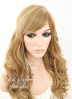 20" Wavy Mixed Blonde Synthetic Wig NW064